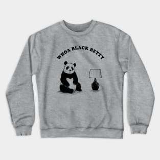 Woah Black Betty Panda Lamp Crewneck Sweatshirt